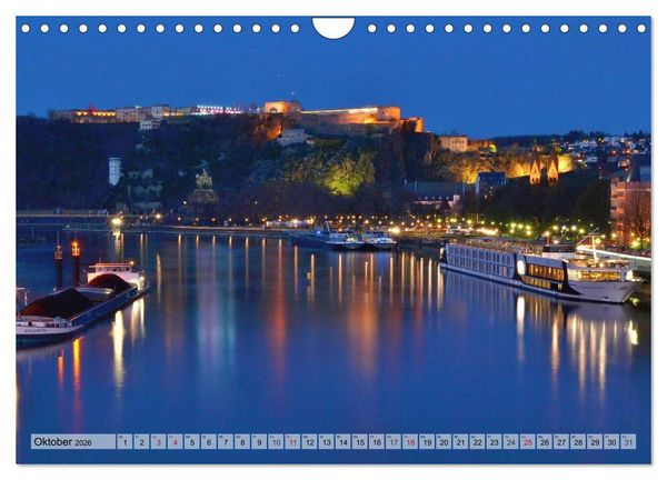 Produktbild: Der Koblenz Kalender (Wandkalender 2026 DIN A4 quer), CALVENDO Monatskalender