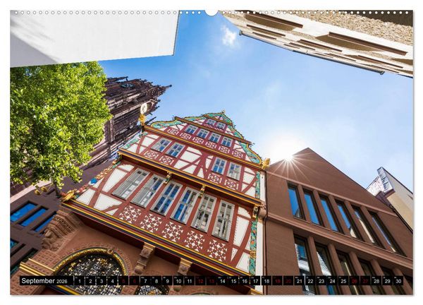 Produktbild: FRANKFURT Impressionen aus Mainhattan (Wandkalender 2026 DIN A2 quer), CALVENDO Monatskalender