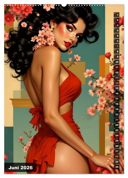 Produktbild: Sch&ouml;ne Zeiten - Sch&ouml;ne Frauen (hochwertiger Premium Wandkalender 2026 DIN A2 hoch), Kunstdruck in Hochglanz