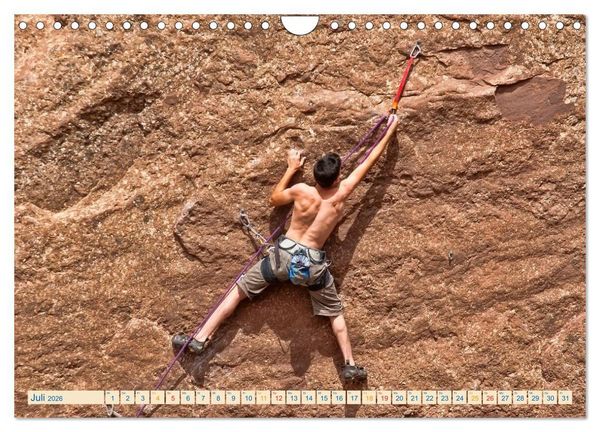 Produktbild: Bergsteigen und Klettern (Wandkalender 2026 DIN A4 quer), CALVENDO Monatskalender