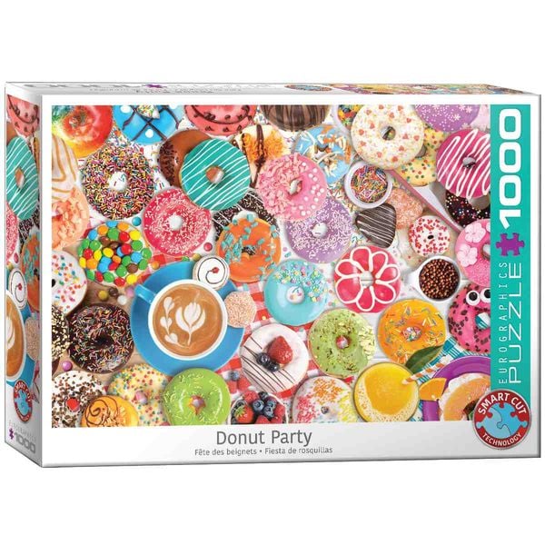 Eurographics 6000-5602 - Donut Party, Puzzle, 1.000 Teile