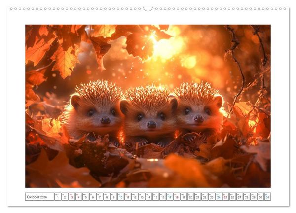 Produktbild: Augen wie Kn&ouml;pfe (Wandkalender 2026 DIN A2 quer), CALVENDO Monatskalender