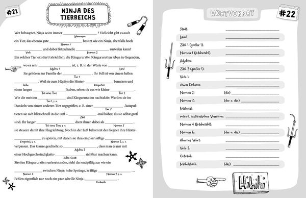 Produktbild: Verr&uuml;ckte L&uuml;cken - Total maskierte Ninjageschichten