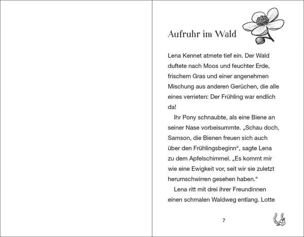 Produktbild: Ponyhof Apfelbl&uuml;te (Band 22) - Lena und Samson retten den Wald