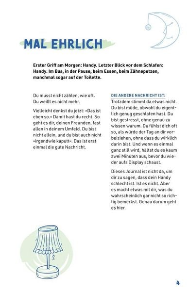 Produktbild: Journal Heft - Reset f&uuml;r deinen Kopf - Wer bist du ohne Handy?