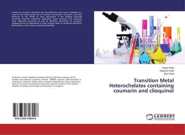 Produktbild: Transition Metal Heterochelates containing coumarin and clioquinol