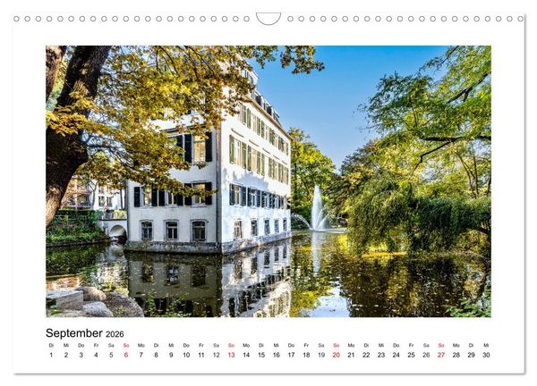 Produktbild: Frankfurt - Parks und G&auml;rten (Wandkalender 2026 DIN A3 quer), CALVENDO Monatskalender