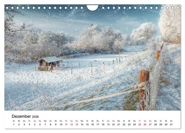 Produktbild: Wilhelmshaven und Umland - Idyllische Motive von H&auml;fen, Meer und Landschaft (Wandkalender 2026 DIN A4 quer), CALVENDO Monatskalender