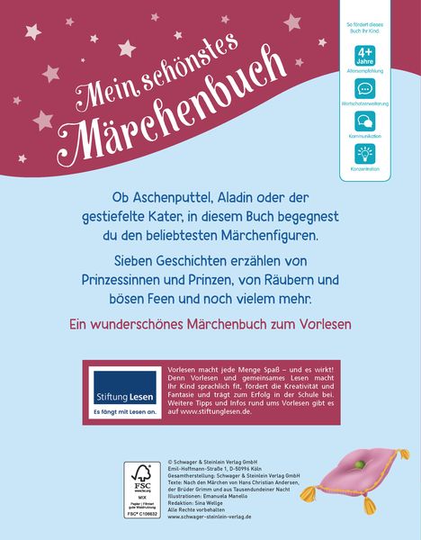 Produktbild: Mein sch&ouml;nstes M&auml;rchenbuch