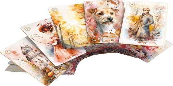 Produktbild: Autumn&acute;s Embrace Lenormand DE - 38 Lenormand-Karten und Booklet