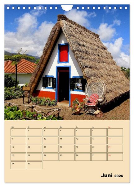 Produktbild: Abenteuer Madeira (Wandkalender 2026 DIN A4 hoch), CALVENDO Monatskalender