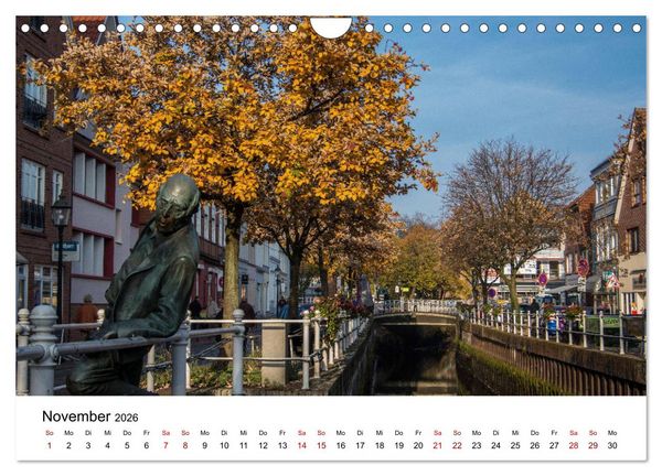 Produktbild: Buxtehude - Eine Perle in Niedersachsen (Wandkalender 2026 DIN A4 quer), CALVENDO Monatskalender
