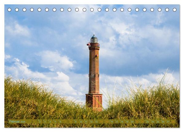 Produktbild: Nordsee Insel Norderney (Tischkalender 2026 DIN A5 quer), CALVENDO Monatskalender