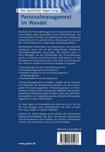 Produktbild: Personalmanagement im Wandel