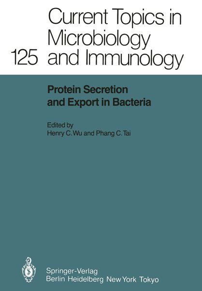 Produktbild: Protein Secretion and Export in Bacteria