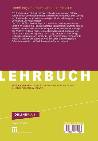 Produktbild: Handlungsorientiert Lernen im Studium