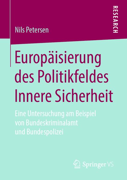 Produktbild: Europ&auml;isierung des Politikfeldes Innere Sicherheit