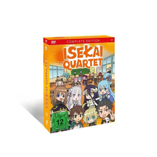 Isekai Quartet - 1. Staffel - Gesamtausgabe, DVD