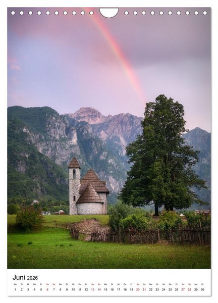 Produktbild: Fernweh Europa (Wandkalender 2026 DIN A4 hoch), CALVENDO Monatskalender