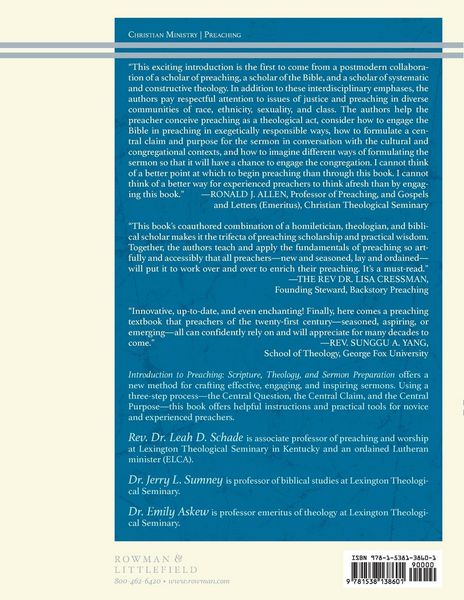Produktbild: Introduction to Preaching
