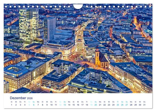 Produktbild: Fabelhaftes Frankfurt am Main (Wandkalender 2026 DIN A4 quer), CALVENDO Monatskalender