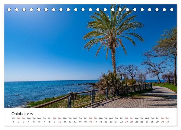 Produktbild: TURKISH RIVIERA Ancient echoes and azure coasts (Desk Calendar 2027 DIN A5 landscape), CALVENDO 12 Month DeskCalendar