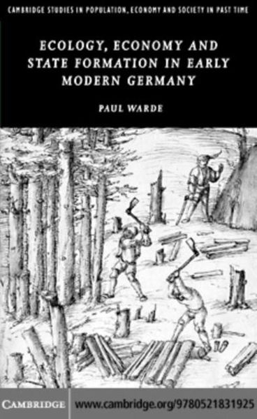 Produktbild: Ecology, Economy and State Formation in Early Modern Germany