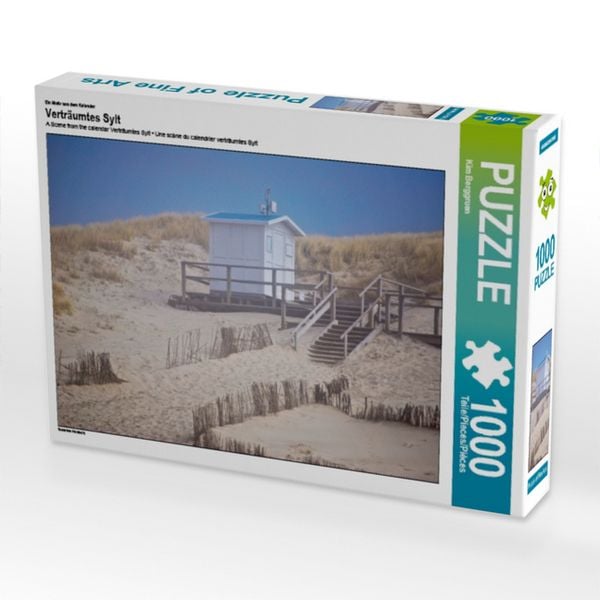CALVENDO Puzzle Ein Motiv aus dem Kalender Verträumtes Sylt | 1000 Teile Lege-Größe 64x48cm Foto-Puzzle für glückliche Stunden