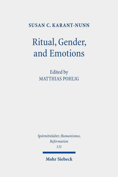 Produktbild: Ritual, Gender, and Emotions