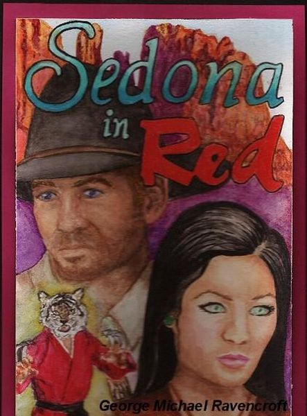 Produktbild: Sedona in Red (The Hale and Green Eyes Mysteries, #1)
