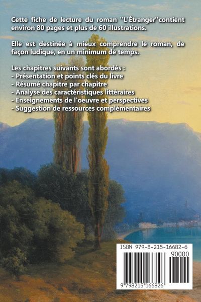 Produktbild: Fiche de lecture illustr&eacute;e - "L'&Eacute;tranger", d'Albert Camus
