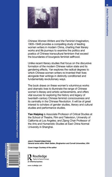 Produktbild: Chinese Women Writers and the Feminist Imagination, 1905-1948
