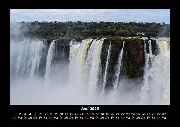 Produktbild: Wasserf&auml;lle 2025 Fotokalender DIN A3
