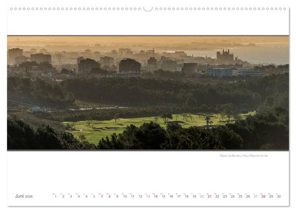 Produktbild: Emotionale Momente: Die sch&ouml;nsten Golfpl&auml;tze auf Mallorca. (Wandkalender 2026 DIN A2 quer), CALVENDO Monatskalender