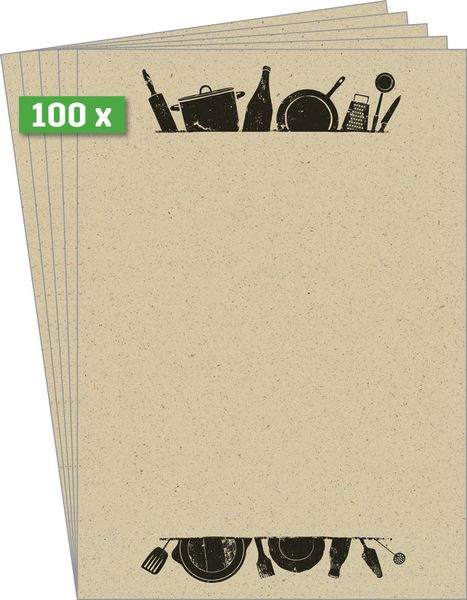 Produktbild: SIGEL Design-Papier, Kitchen utensils
