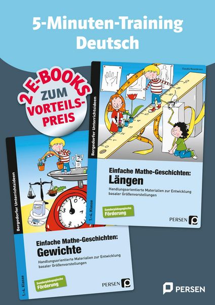 Produktbild: Doppelband: Einfache Mathe-Geschichten - SoP&auml;d