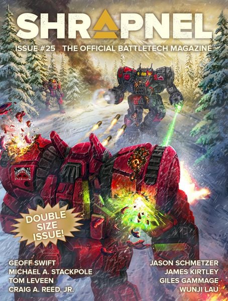 Produktbild: BattleTech: Shrapnel, Issue #25 (The Official BattleTech Magazine)