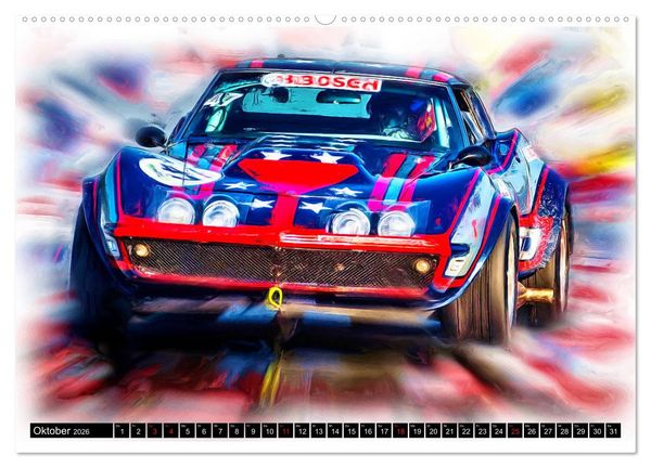 Produktbild: Legenden auf vier R&auml;dern (Wandkalender 2026 DIN A2 quer), CALVENDO Monatskalender