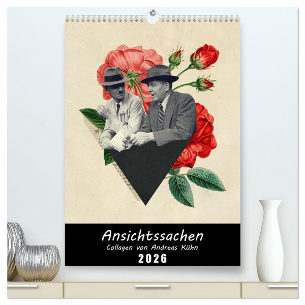 Produktbild: Ansichtssachen (hochwertiger Premium Wandkalender 2026 DIN A2 hoch), Kunstdruck in Hochglanz