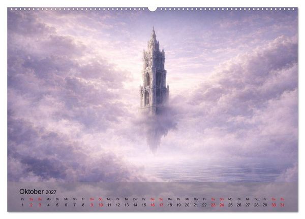 Produktbild: Wo Träume schweben (Wandkalender 2027 DIN A2 quer), CALVENDO Monatskalender