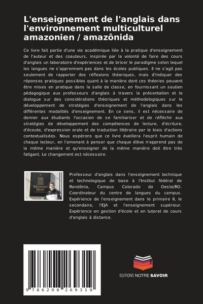 Produktbild: L'enseignement de l'anglais dans l'environnement multiculturel amazonien / amaz&ocirc;nida