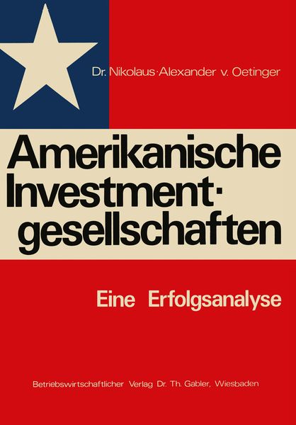 Produktbild: Amerikanische Investmentgesellschaften
