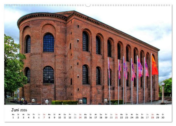 Produktbild: Eine Perle an der Mosel - Trier (Wandkalender 2026 DIN A2 quer), CALVENDO Monatskalender