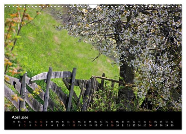 Produktbild: Das Ultental und seine Jahreszeiten (Wandkalender 2026 DIN A3 quer), CALVENDO Monatskalender