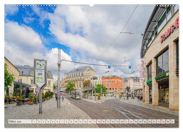 Produktbild: Plauen Impressionen (Wandkalender 2026 DIN A2 quer), CALVENDO Monatskalender