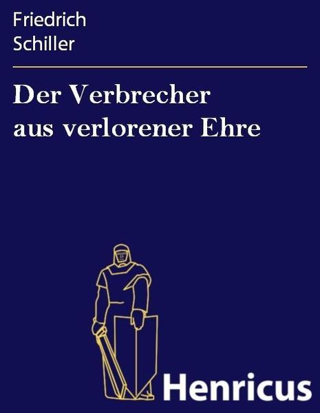 Produktbild: Der Verbrecher aus verlorener Ehre