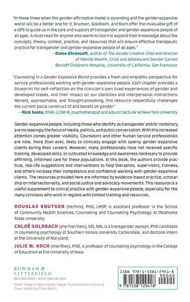 Produktbild: Counseling in a Gender-Expansive World