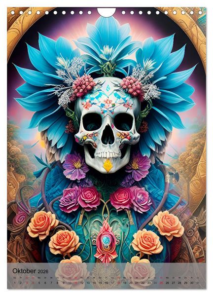 Produktbild: Beautiful Death (Wandkalender 2026 DIN A4 hoch), CALVENDO Monatskalender