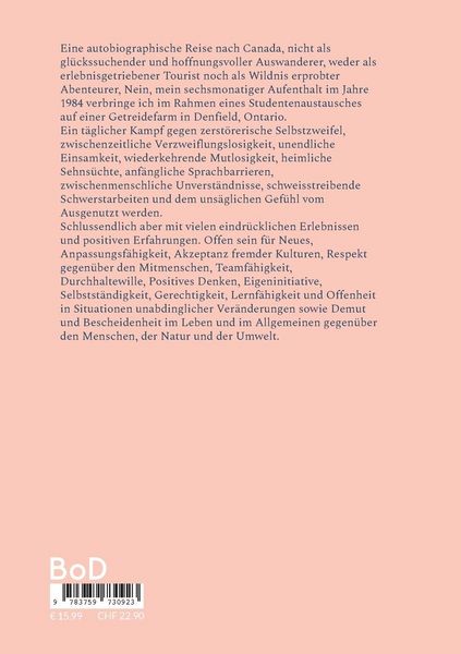 Produktbild: Canada und zur&uuml;ck