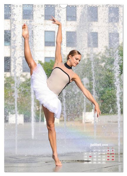 Produktbild: Des danseurs dans la ville 4 L'Oeil et le Mouvement (Calendrier mural 2026 DIN A3 horizontal), CALVENDO calendrier mensuel